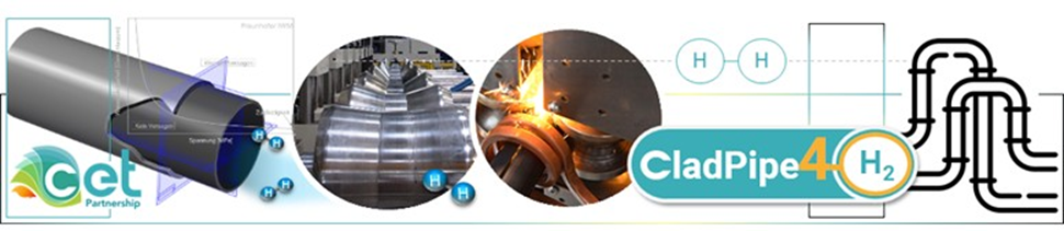 Clad pipelines for safe and efficient hydrogen storage and transport