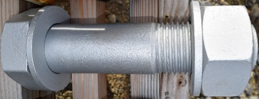Boulon M64 revêtu zinc lamellaire