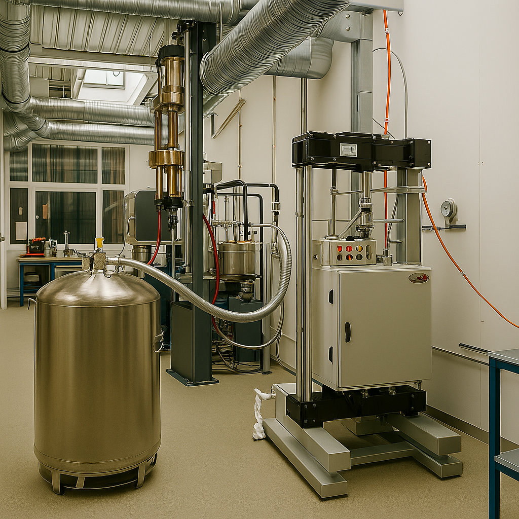 Cryogenic testing under hydrogen - material evaluation down to -150 °C