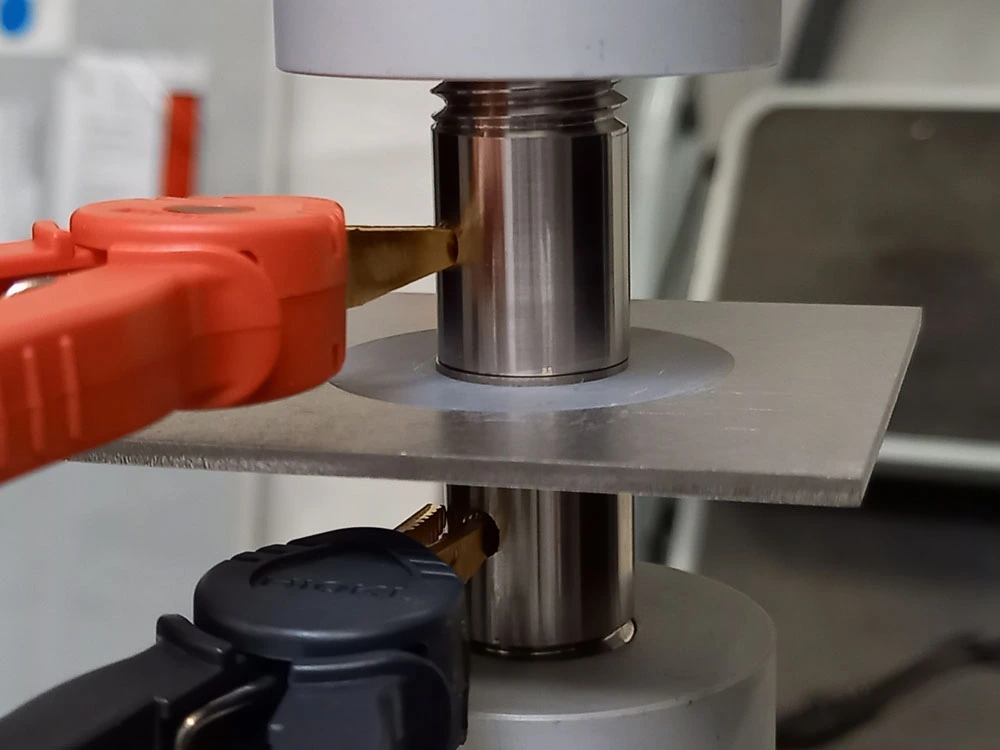 Interfacial contact resistance (ICR) measurement on coated bipolar plates